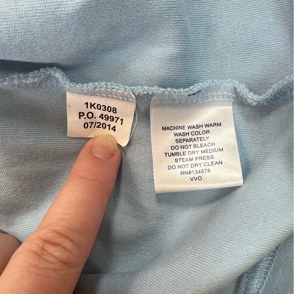 Vineyard Vines Saltwater Quarter Zip Pullover, Club Light Blue, XXL - Picture 5 of 6